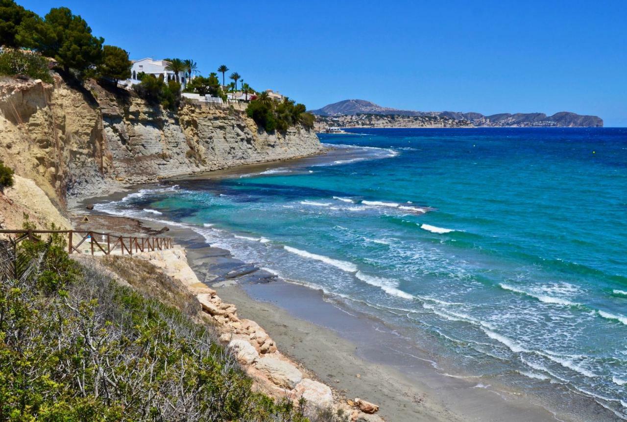 Calalga Сasa Frente A La Playa Con Piscina Privada Villa Calpe Buitenkant foto